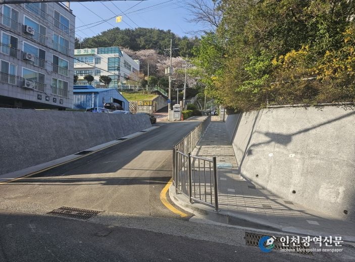 부산교육청, 빈틈없는 학생 등하굣길 안전망 구축 나서(망미중 개선 후)