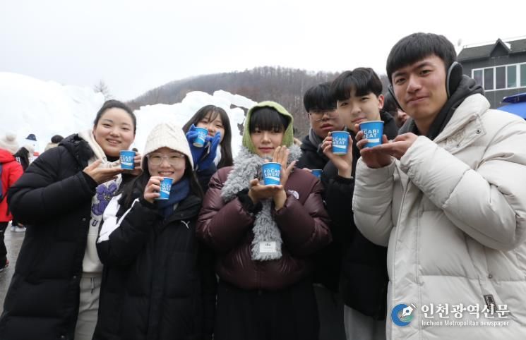 공주시, 동아오츠카와 협업…군밤축제서 따뜻한 음료 제공