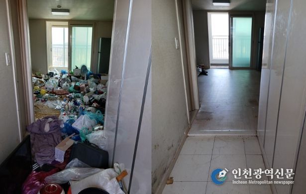 저장강박가구 환경정비 전후