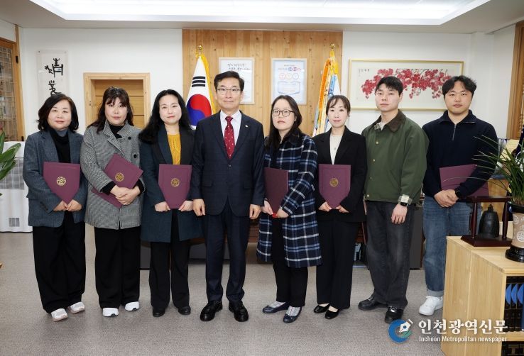 충북교육청, 교직원 응급처치교육 전문강사 위촉장 수여