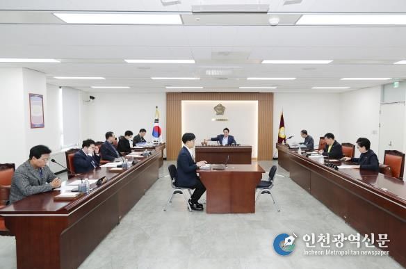 제254회 임시회 일정을 정하는 금천구의회 의회운영위원회