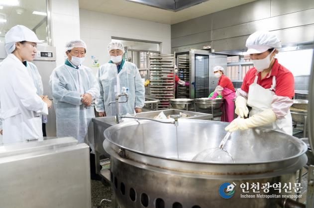 급식소 집중안전점검(부산전자공고, 4/22)