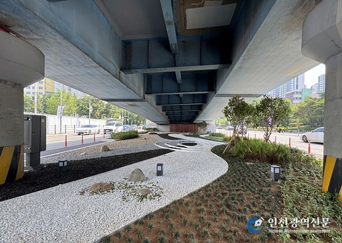 대연교 고가 하부 도시숲