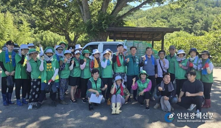 정종복 기장군수, 새마을회 자원봉사단과 함께 산청 수해복구 봉사활동 펼쳐