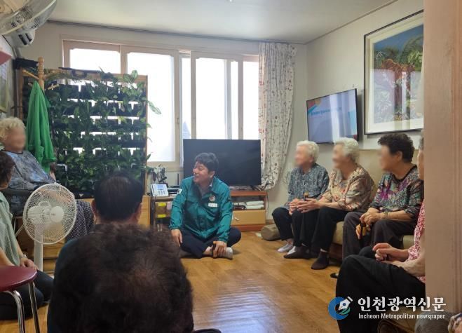 부산 동래구, 폭염 취약계층 보호 위해 무더위쉼터 현장 점검
