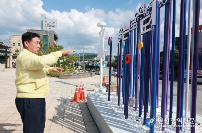 정영철 군수 현장 행보