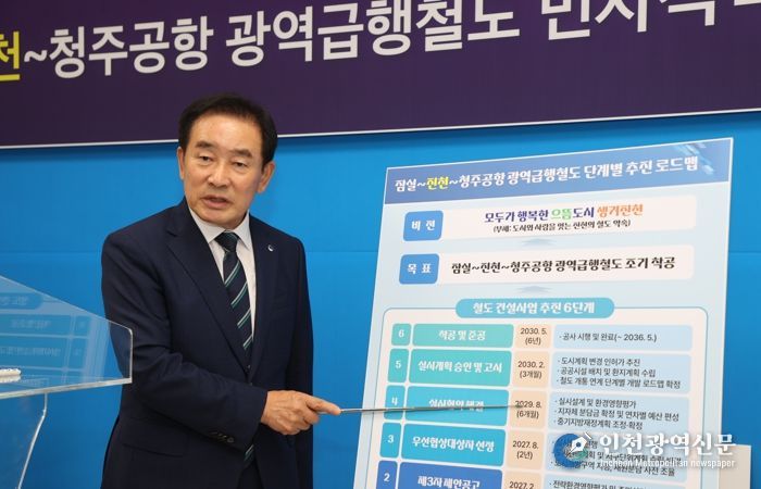 진천군, 수도권 잇는 철도길 조기착공 길 열렸다