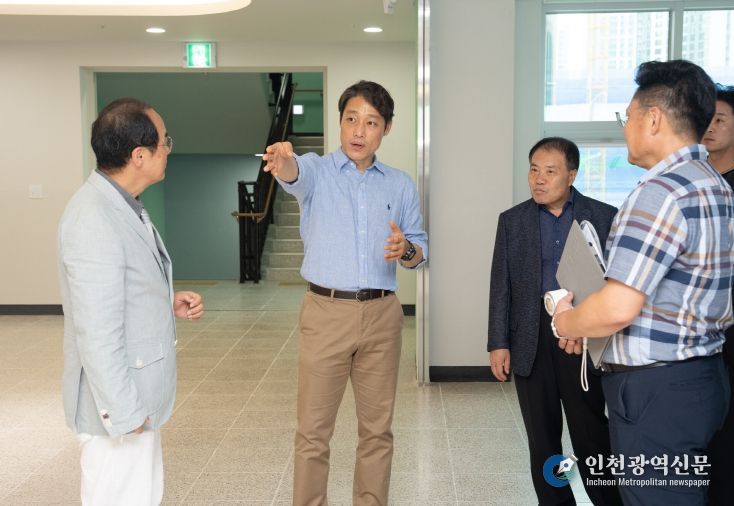인천신검단초교 개교 준비 현장 점검
