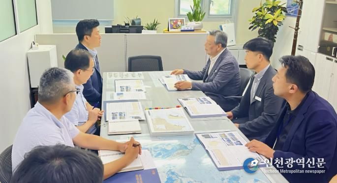 7월 30일 해양수산부를 방문해 격렬비열도 국가관리 연안항 개발 사업의 정부예산 반영을 건의한 가세로 군수