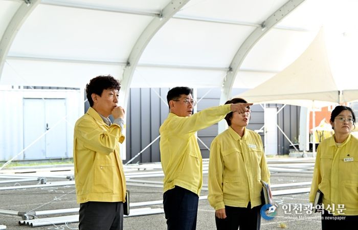 최훈식 장수군수, ‘제19회 장수 한우랑사과랑 축제’ 현장 점검