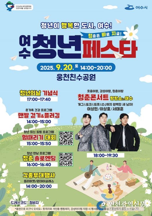 ‘2025 여수 청년 페스타’ 포스터