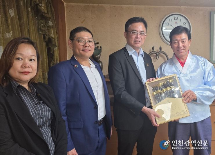 말레이시아 파다완시 대표단 방문 기념사진