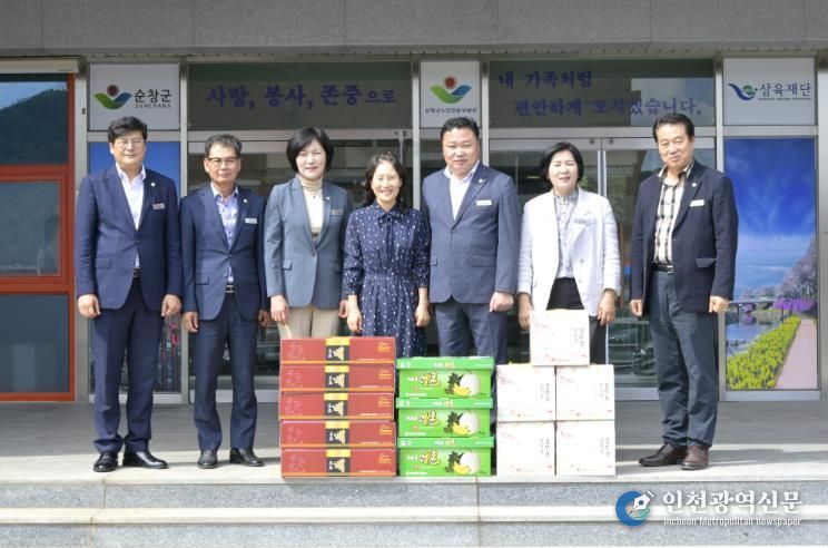 순창군의회, 추석 명절 맞이 사회복지시설 위문 방문