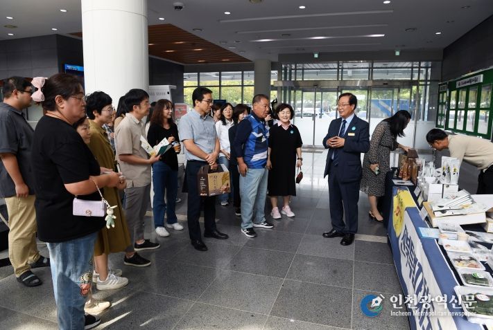 완주군, 추석맞이 중증장애인 생산품 전시·판매 행사