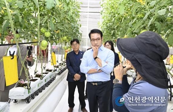 남원시 첨단 농업의 미래를 그리다! 경남 스마트팜 혁신밸리 벤치마킹