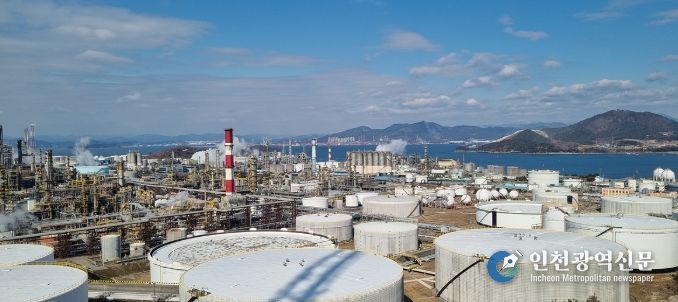 여수국가산업단지 전경