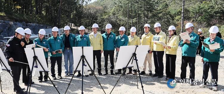 서산시의회, 제309회 임시회 중 1일차 주요 사업 현장방문 실시 (2) 가야산 산림복지단지