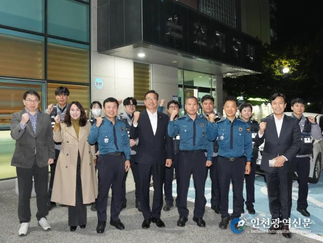 아산시의회, 경찰의 날 맞이 온천지구대 격려 방문