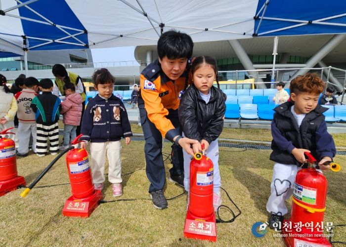 전북특별자치도소방본부, 도내 미취학 아동 전기·소방 안전체험 행사 개최
