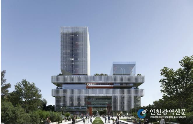 신청사(구청·구의회 조감도)