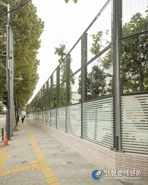 신목고 통학로 정비 후