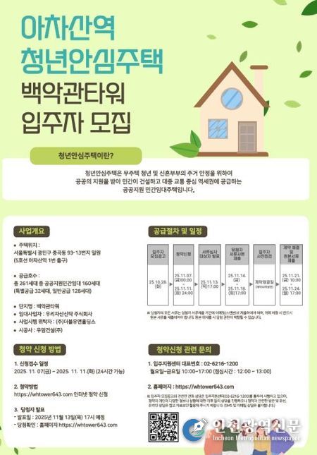 광진구, 청년안심주택 ‘아차산역 백악관타워’ 청약 시작