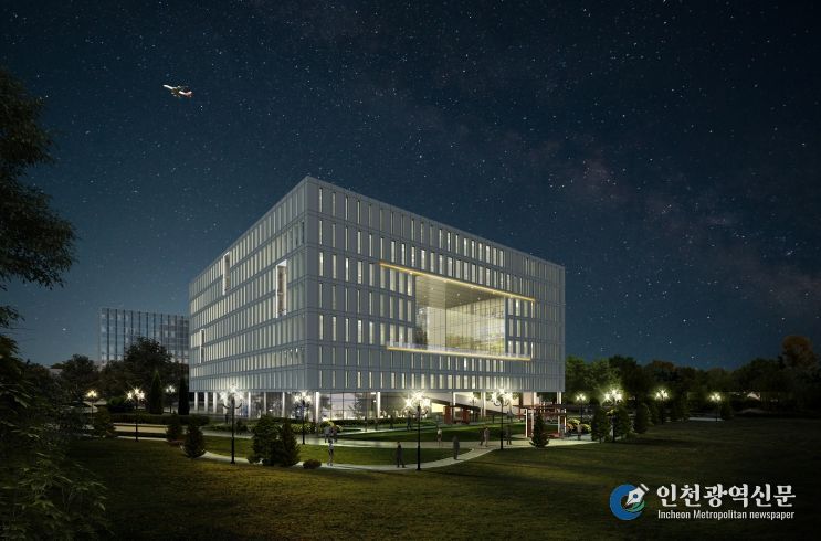 항공업무시설 조감도