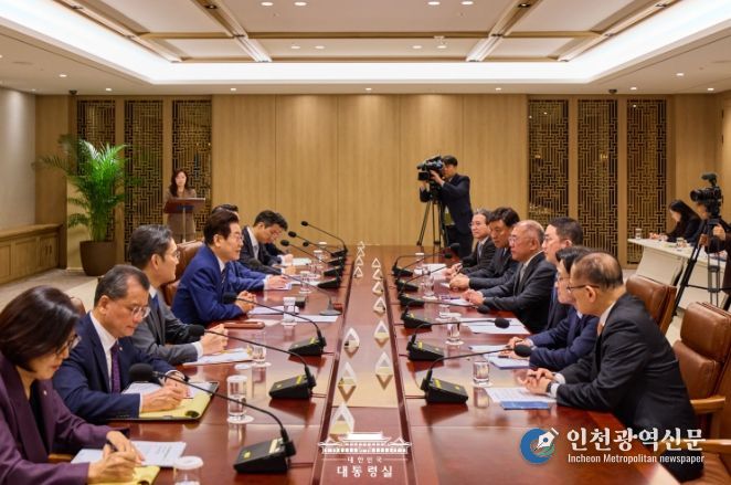 한미 관세협상 후속 민관 합동회의(대통령실)