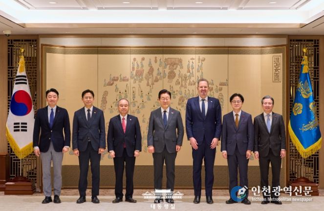 손정의 소프트뱅크회장 접견(대통령실)