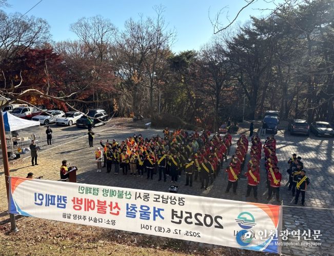 사천시, 시장 주재 ‘산불예방 캠페인’