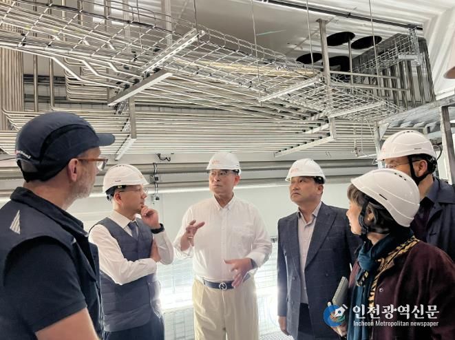 중입자 가속기 현장 방문