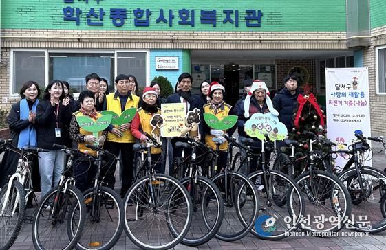 버려진 폐자전거, 재생해서 다시 달린다!