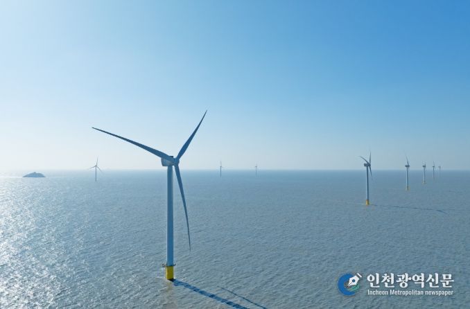 전남 해상풍력 시설
