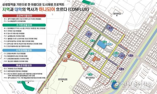 월피동 사업구상도