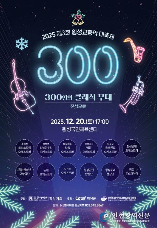 제3회 횡성교향악대축제, 300인의 클래식 무대