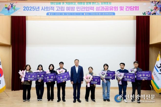 2025년 사회적 고립 해소를 위한 민관협력 성과공유회
