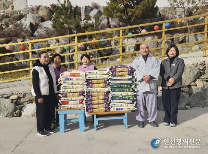 도암사, 양평군에 이웃의 겨울을 채우는 쌀 300kg 나눔 실천