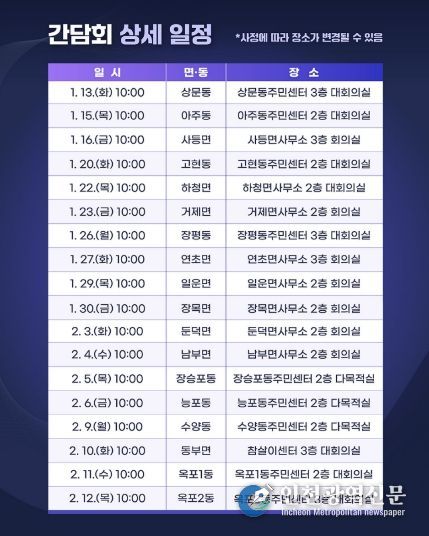 2026년 시민공감간담회