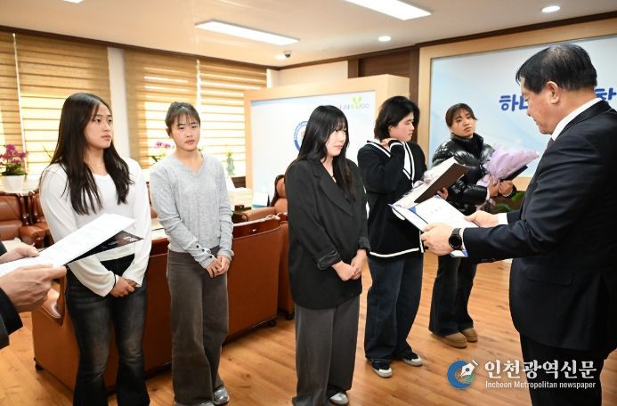 평창군, 2026년 직장운동경기부 레슬링팀 임용장 수여식