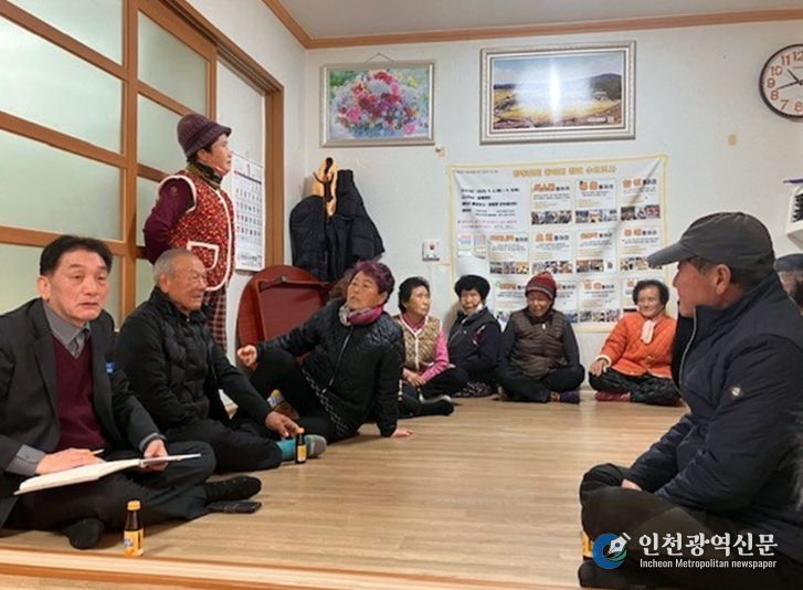 장흥 장동면, 20개 마을 경로당 순회