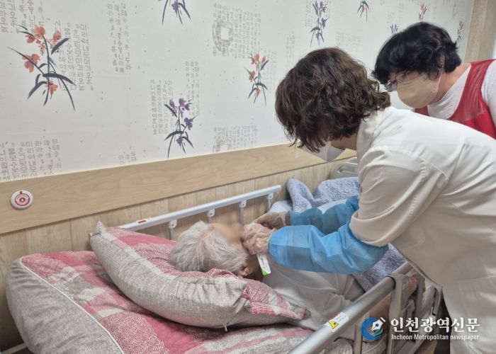 미추홀구보건소, 관내 요양기관 10개소 대상 ‘순회 구강건강 관리’ 시행