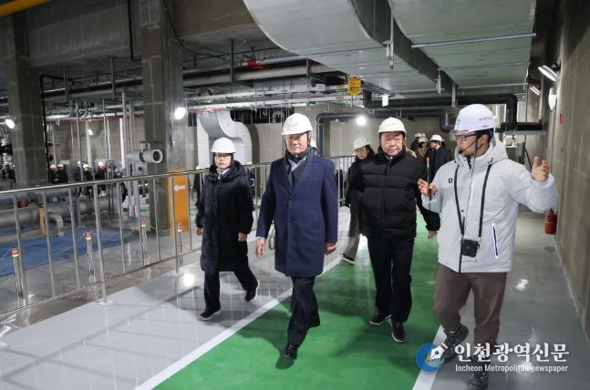 제주공공하수처리시설 현대화사업 현장 방문