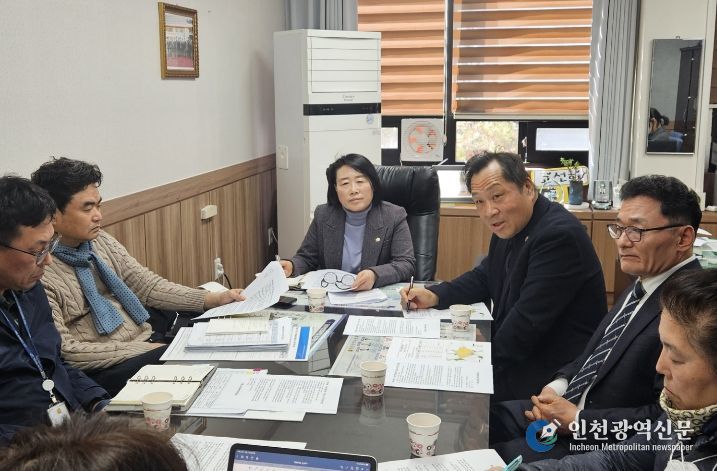 고선희 인천 서구의원, 가좌동 재개발 정비사업 점검 간담회 개최