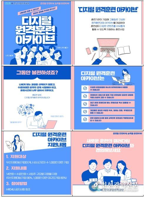 디지털 원격훈련 아카이브(HRD 아카이브) 사업 소개