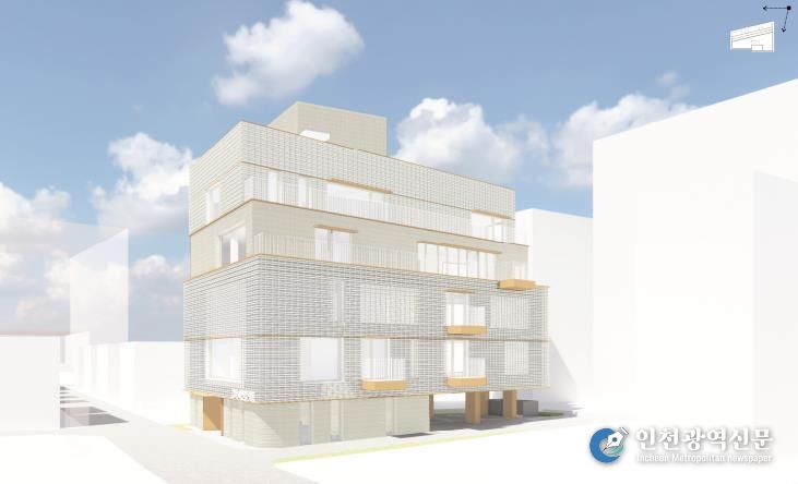 강북패션플랫폼 외부 투시도