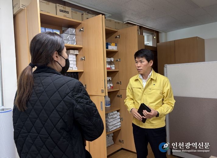 음성교육지원청, 신학기 감염병 예방을 위한 대응 및 방역물품 비축 현황 점검