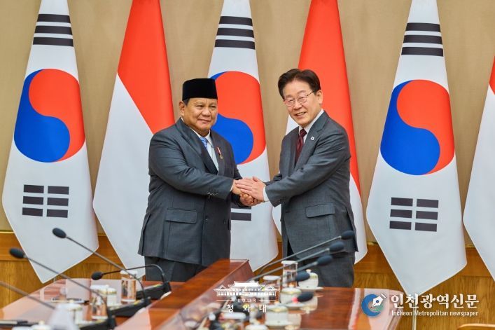 한·인도네시아 정상회담 확대회담(청와대)