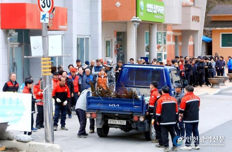 식목일행사(나무 나눠주기 행사)