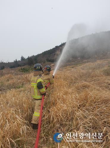 신안소방서 “봄철 산불 예방을 위한 ‘예비주수의 날’ 운영”