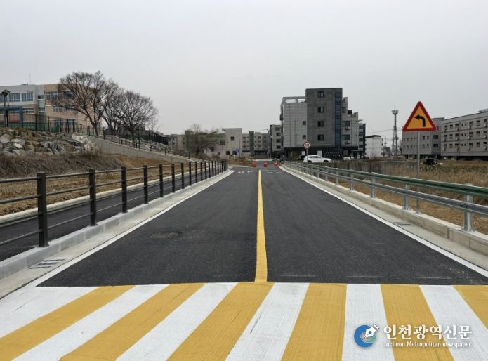 둔포 소로 1-25호(마이스터고) 준공·개통 사진